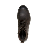 Sebastian - Botas Desert Masculinas de Couro Marrom com Cadarço