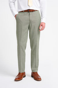 Miami - Calças de verão masculinas verde-sálvia