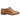 Sapatos Derby Masculinos de Couro Legítimo com Cadarço, Elegantes e Clássicos em Tons de Marrom Claro.