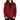 Blazer feminino em tweed espinha de peixe, vermelho vinho, clássico dos anos 1920.