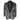 STZ64-65 - Blazer masculino de veludo com estampa floral paisley, estilo smoking.