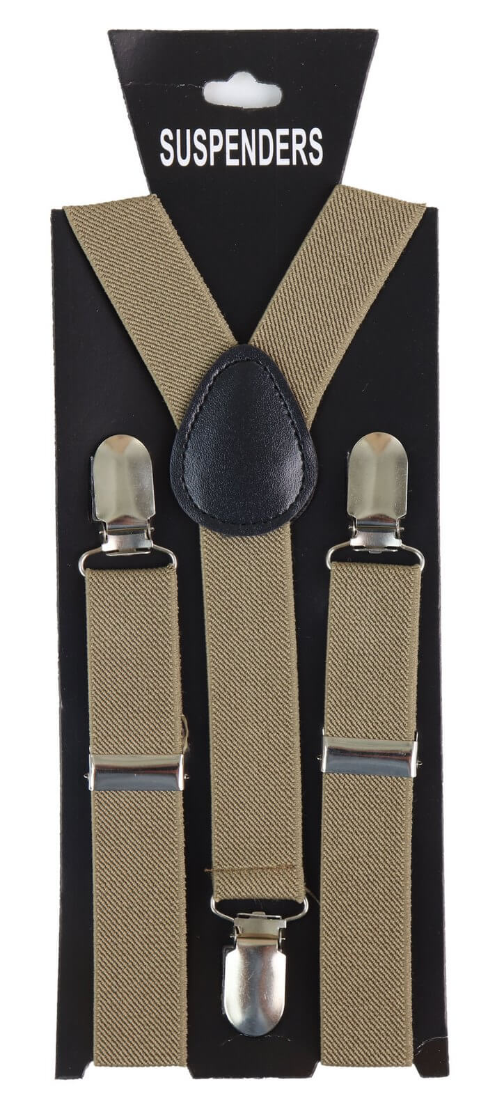 Suspensórios clássicos para calças masculinas