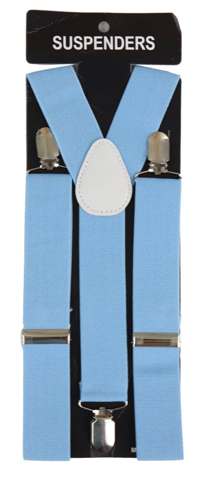 Suspensórios clássicos para calças masculinas