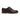 Tanner - Sapatos Derby de couro marrom com bico liso e amarração