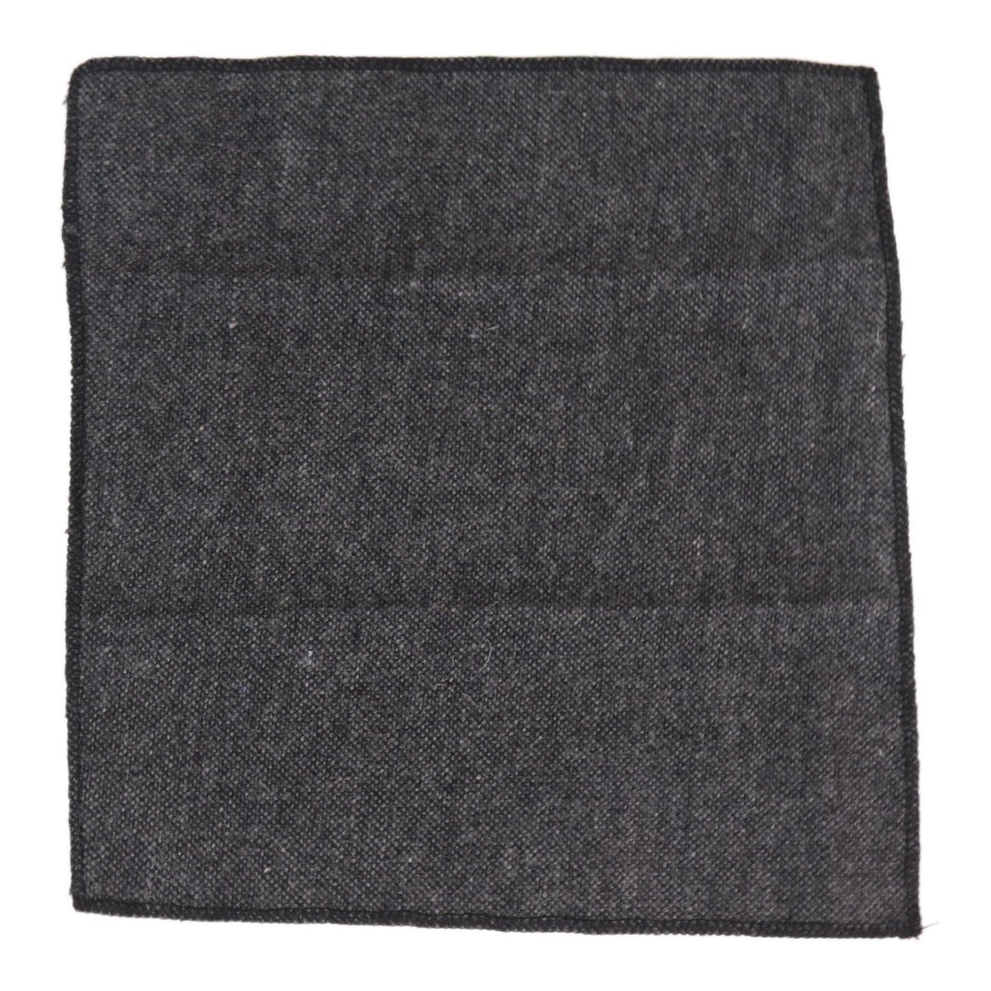 Conjunto de gravata e lenço de bolso masculino - Tweed cinza STZ23, tamanho único