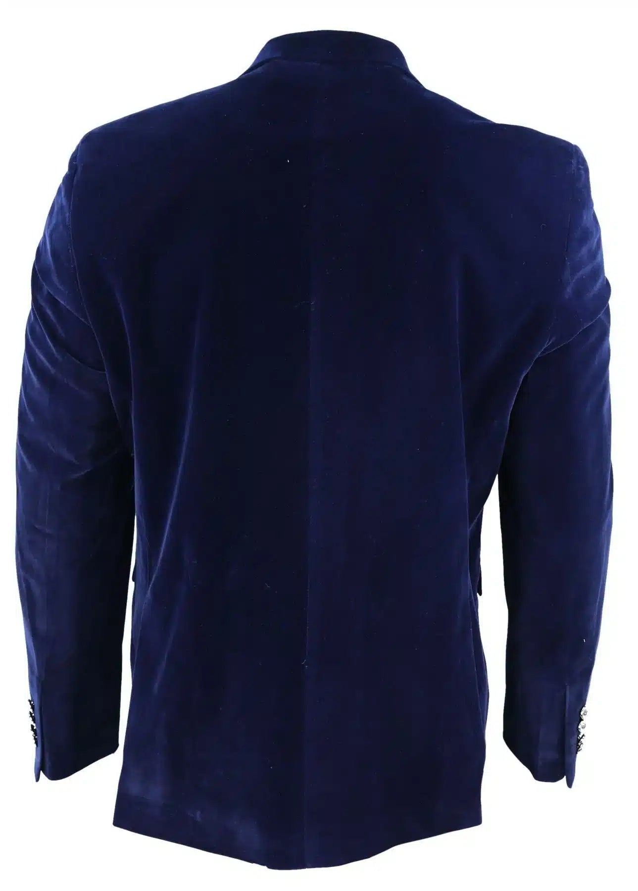 Blazer masculino de veludo com 2 botões para jantar, estilo casual elegante, corte sob medida.