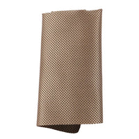 Conjunto de gravata e lenço de bolso masculino formal, cor bronze.