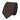 Conjunto de gravata e lenço de bolso masculino formal, cor marrom.