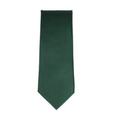 Conjunto de gravata e lenço de bolso masculino formal, cor verde.