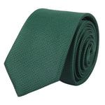 Conjunto de gravata e lenço de bolso masculino formal, cor verde.