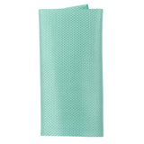 Conjunto de gravata e lenço de bolso masculino formal, cor menta.