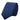 Conjunto de gravata e lenço de bolso masculino formal liso - Azul Marinho