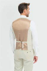 Tropez - Colete masculino verde-sálvia