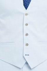 Tropez - Colete masculino azul celeste