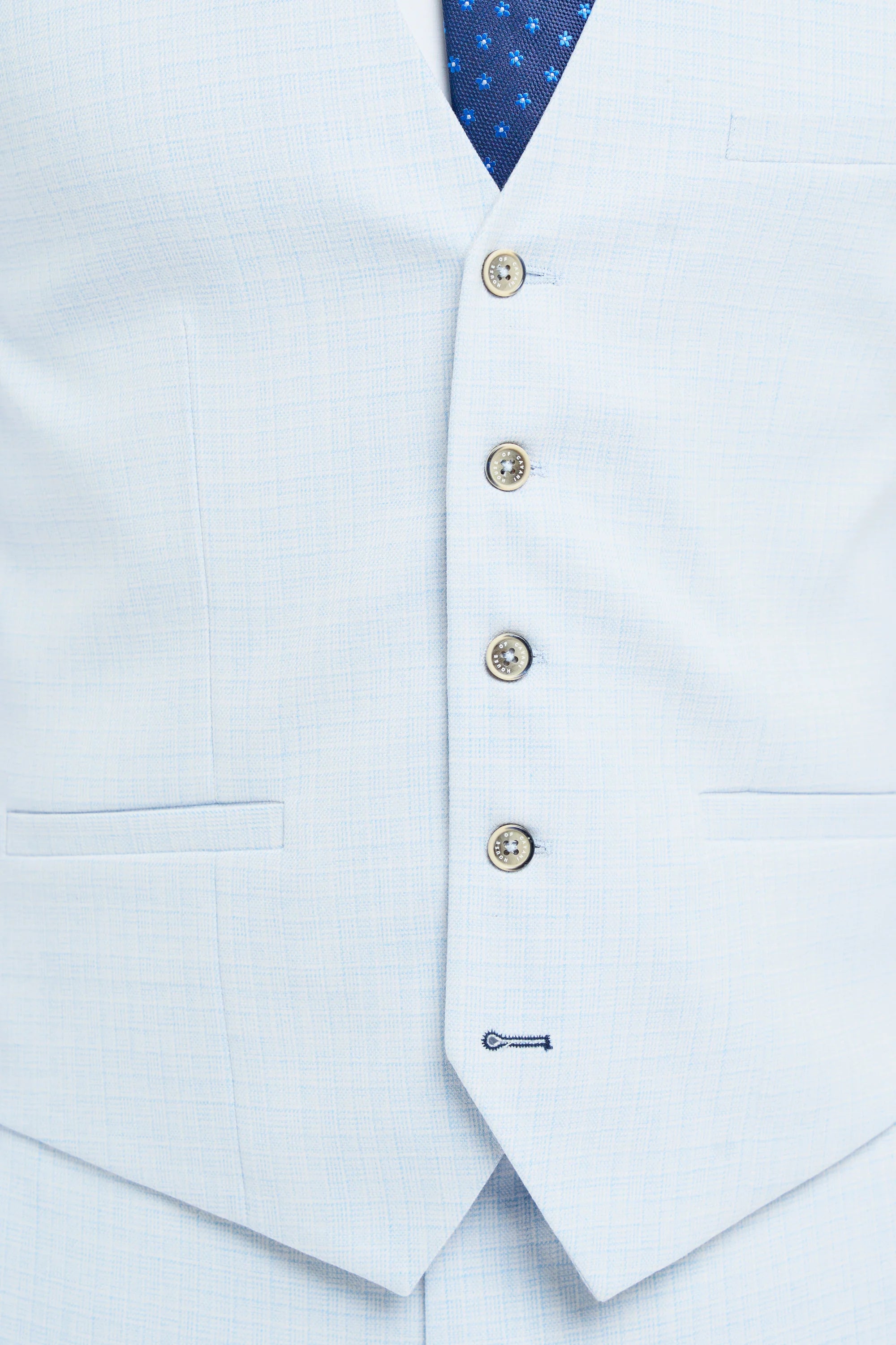 Tropez - Colete masculino azul celeste
