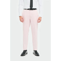 Tropez - Calças sociais rosa para homem