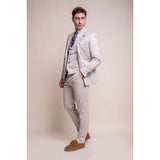 Valência - Blazer Clássico Masculino Creme