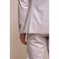 Valência - Blazer Clássico Masculino Creme