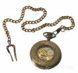 Relógio de Bolso Mecânico Automático Vintage - Dourado