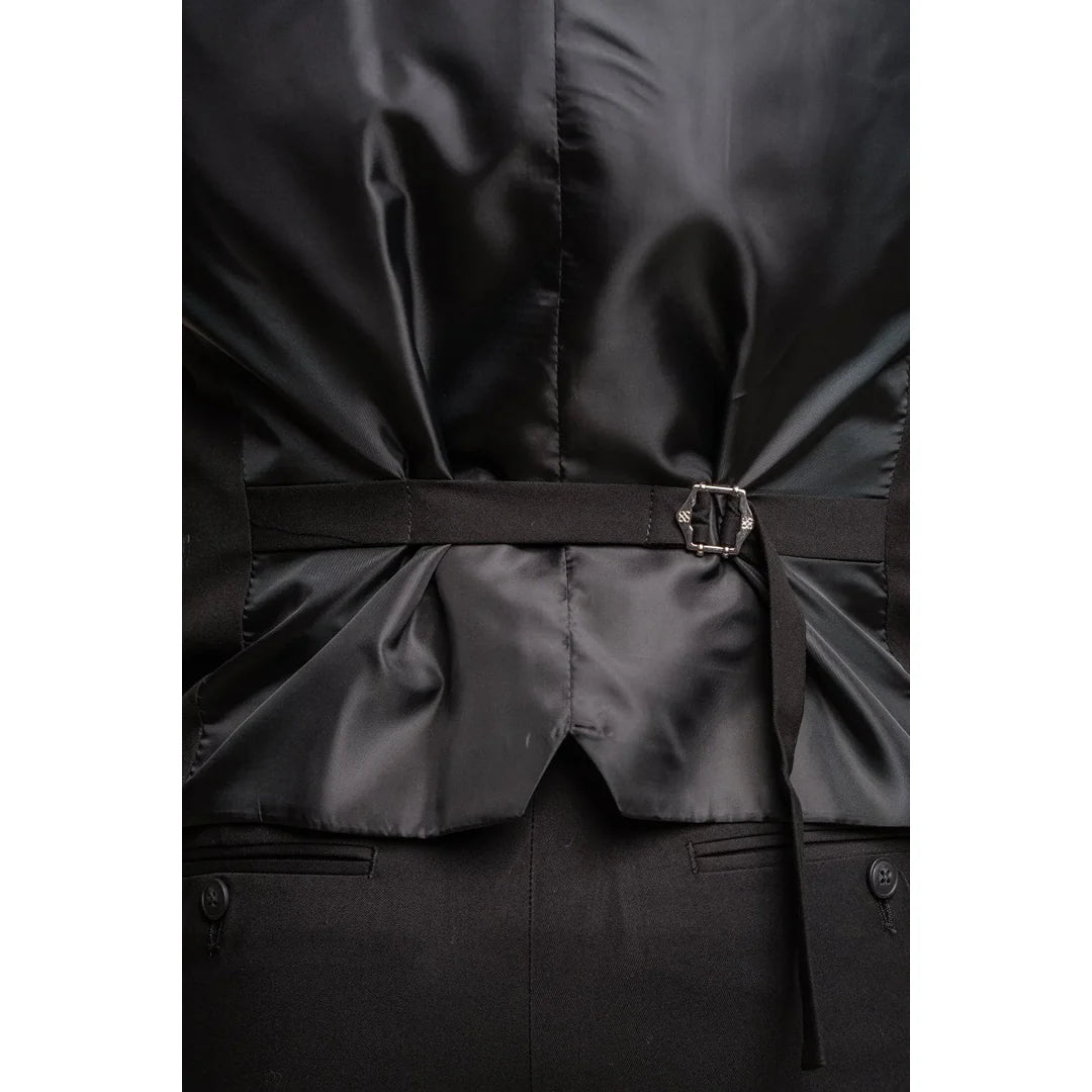 Marco - Colete Preto Clássico Masculino