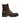 Willem - Botas de Combate Militares Masculinas em Couro Marrom Bordô
